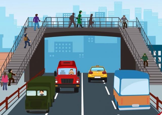 Construiran cruces peatonales elevados en New York para evitar accidentes