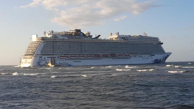 Crucero Norwegian Escape no podrá zarpar hoy por evaluación Crucero Norwegian Escape no podrá zarpar hoy por evaluación