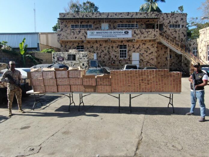 CESFronT decomisa 238,400 unidades de cigarrillos marca Capital