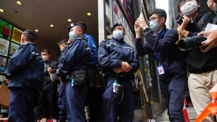 EEUU critica arresto en Hong Kong de periodista acusado de sedición