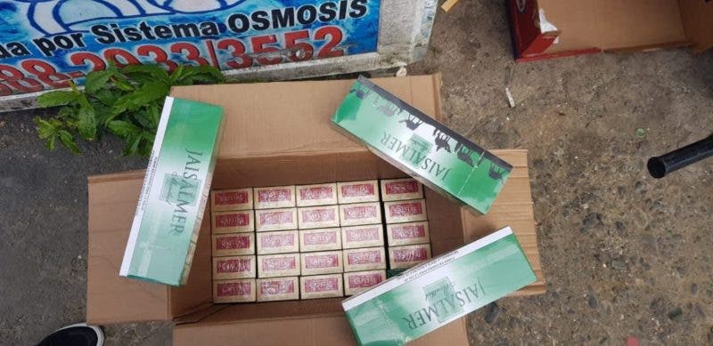 Decomisan 36 mil unidades de cigarrillo en Cotui