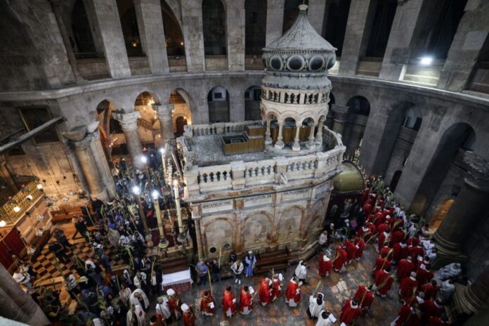 Jerusalén celebra Jueves Santo, esta vez sin restricciones y con peregrinos