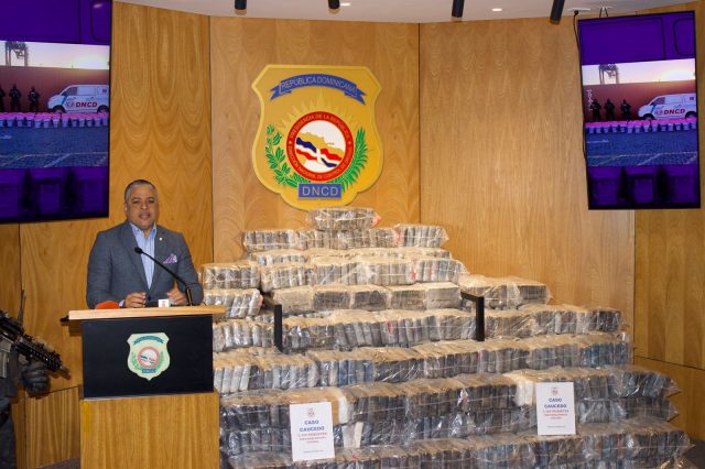 Ocupan 1129 paquetes de cocaina en Puerto Caucedo