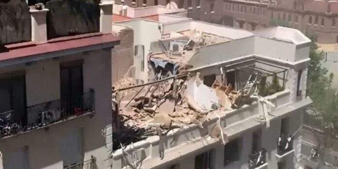 17 heridos y 2 desaparecidos tras explosión en Madrid
