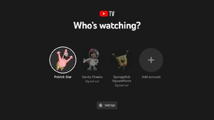 Actualización de YouTube TV permite escoger perfiles como Netflix