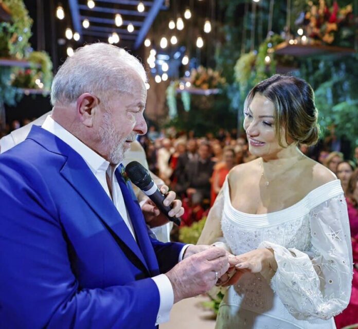 Brasil: Lula da Silva se casa por 3ra vez en boda con toque político