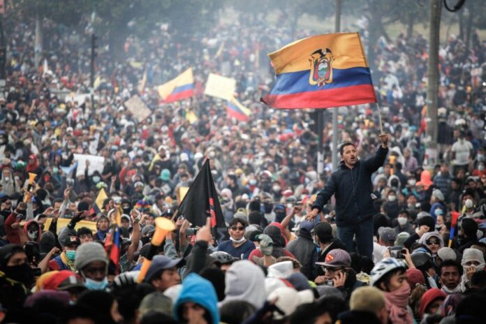 Protesta Ecuador deja pérdidas de 500 MM dólares