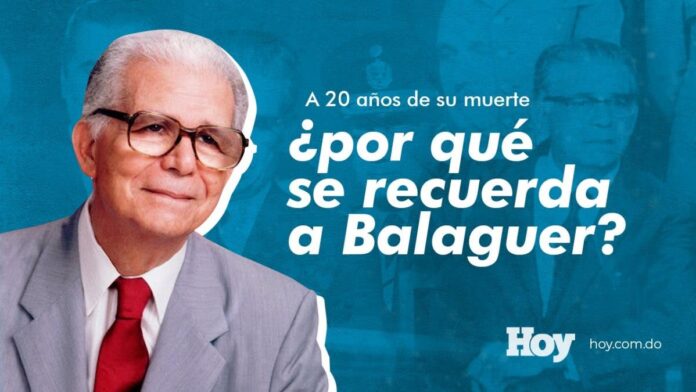 A 20 años de su muerte, ¿por qué se recuerda a Balaguer?