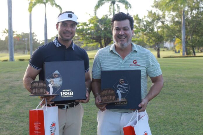 Golfistas Ramses Peguero y Denny Ureña se alzaron con Categoría A en el Grand Thomas Celebrity 2022