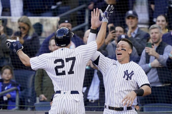 VIDEO: Jonrones de Stanton y Judge ponen a los Yankees en la Serie de Campeonato