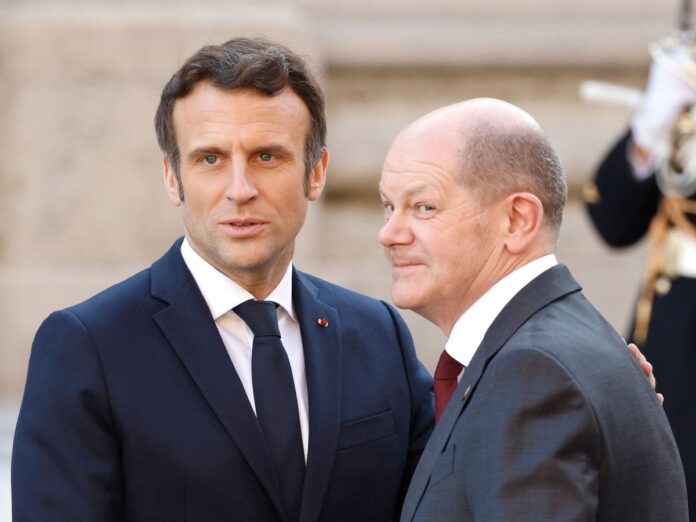 Macron y Scholz afirman estrecha coordinación y buscan fecha cumbre pospuesta