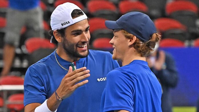 Sinner y Berretini lideran la lista de Italia para la Copa Davis