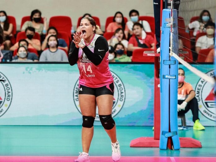 Prisilla Rivera sigue azotando el voleibol, ahora en Filipinas 