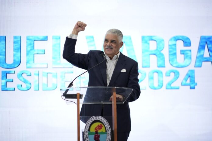 Miguel Vargas asume precandidatura presidencial del PRD