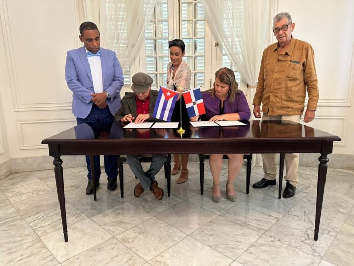 ASDE y Gobierno de La Habana firman acuerdo para educación musical de niños dominicanos