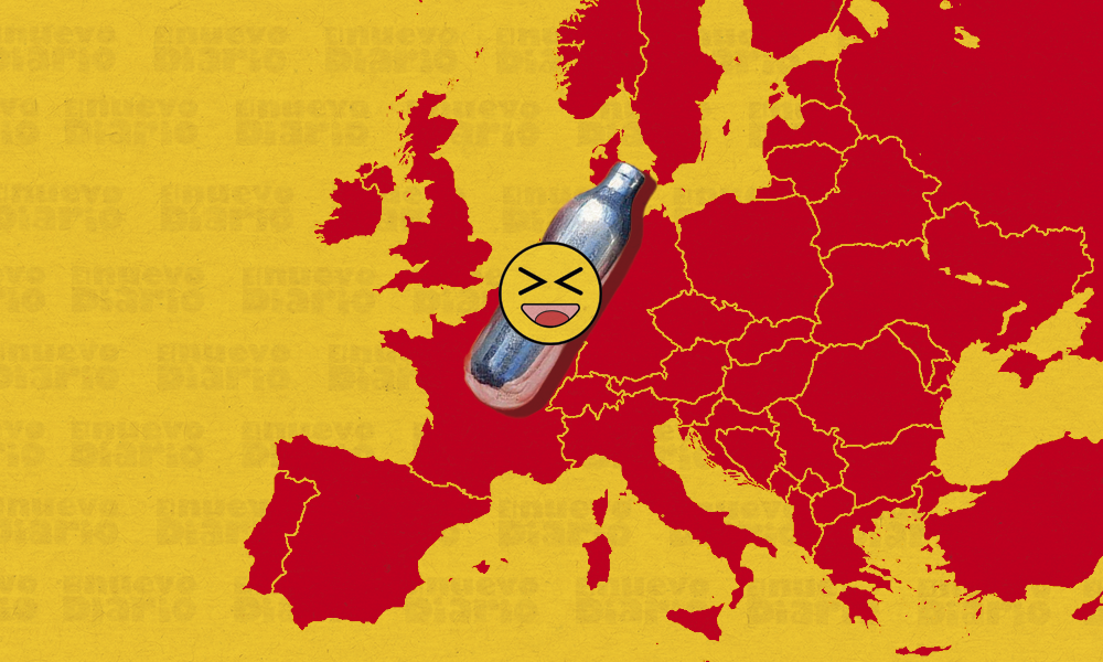 Alerta por el consumo del «gas de la risa», la droga barata de moda en  Europa – noticias telemicro