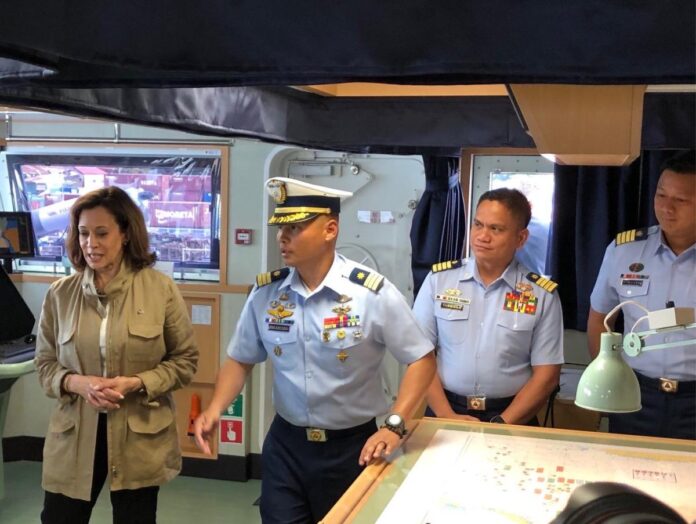 Harris reitera el apoyo de EEUU a Filipinas ante la “intimidación” de China