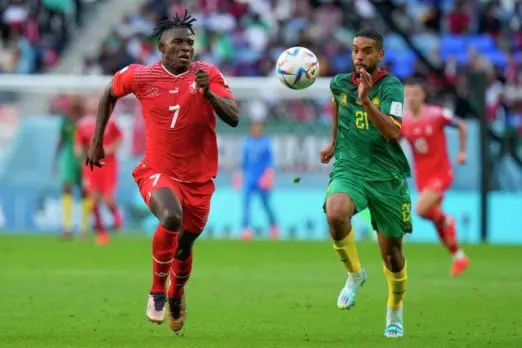 Qatar 2022: Embolo marca en la victoria de Suiza ante Camerún en Mundial