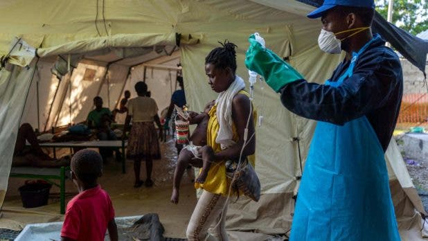 Haití enfrenta brote gripe estacional además de cólera