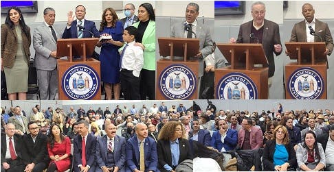 Congresista juramenta a George Álvarez ante la Asamblea Estatal en El Bronx