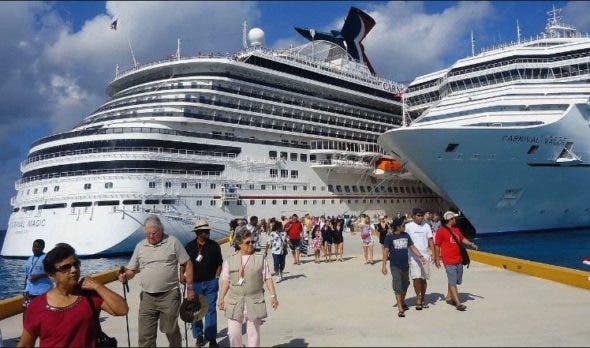 Cuatro cruceros visitaron Puerto Plata