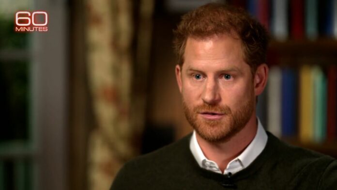 El príncipe Harry sugiere que la familia real plantó informes negativos en los medios sobre él y Meghan Markle