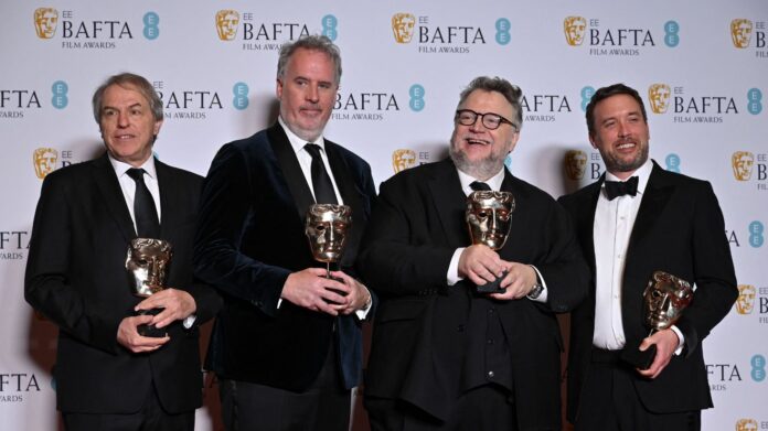 El mexicano Guillermo del Toro gana el premio a mejor película animada en los BAFTA 2023. Mira la lista completa de ganadores