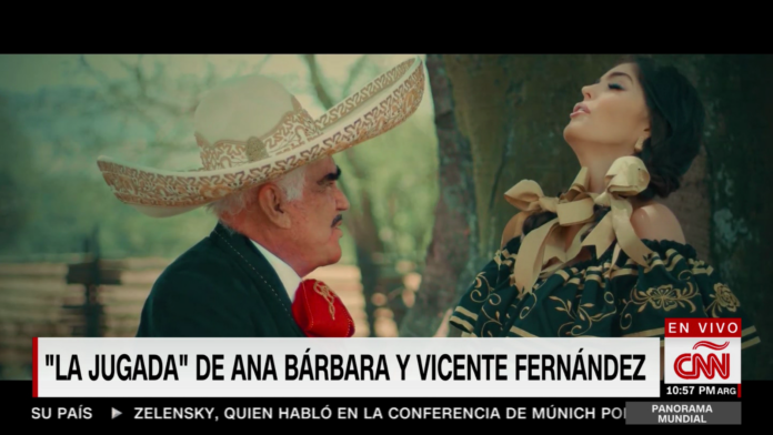 Vicente Fernández vuelve a escucharse gracias a un sueño de Ana Bárbara