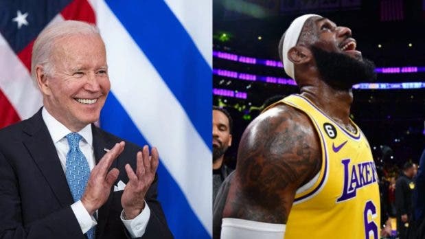 LeBron James: presidente Joe Biden reaccionó al récord de puntos