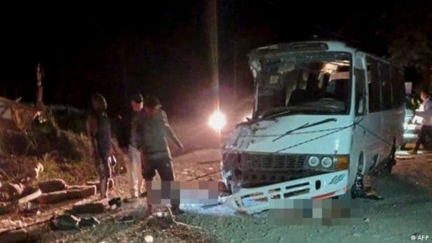 Panamá: mueren 33 migrantes en accidente de autobús