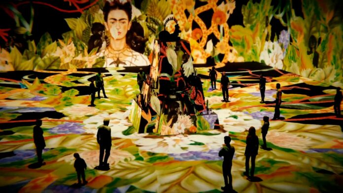 "Vida y obra de Frida Kahlo": una experiencia inmersiva