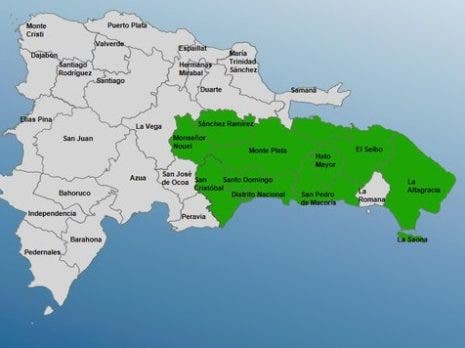 COE descontinua el nivel de alerta verde para 10 provincias