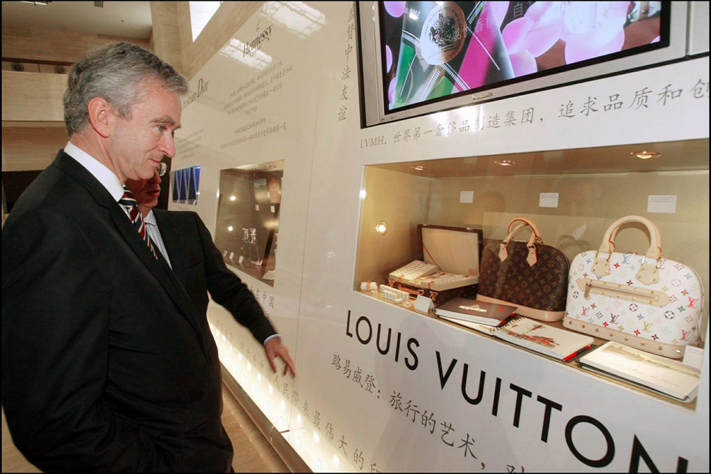 Bernard Arnault en China