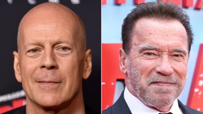 Arnold Schwarzenegger dice que su amigo Bruce Willis será recordado como una 