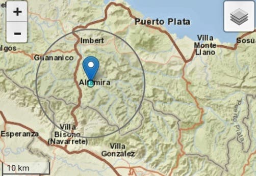 Fuerte temblor de tierra se siente en Puerto Plata y otros puntos de RD