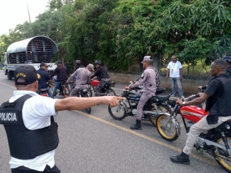 Resultados de operativo policial contra las carreras clandestinas en San Cristóbal