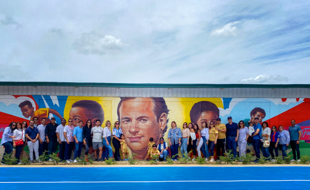 1687283715 898 Grupo Mejia Arcala inaugura dos canchas en Santiago