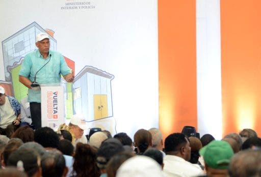 Interior y Policia lanza programa De Vuelta al Barrio en
