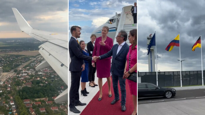 Presidente de Colombia llega a Berlín para buscar inversiones con áreas estratégicas