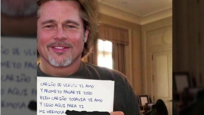 Un falso Brad Pitt enamora mujer en España y la estafa con 186,000 dólares 