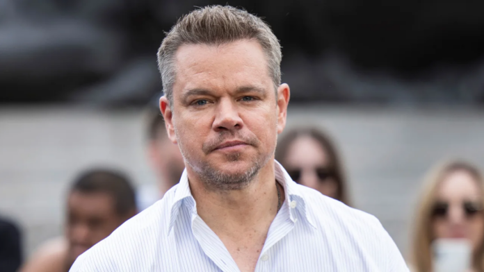 Matt Damon dice que 'cayó en una depresión' mientras filmaba una película