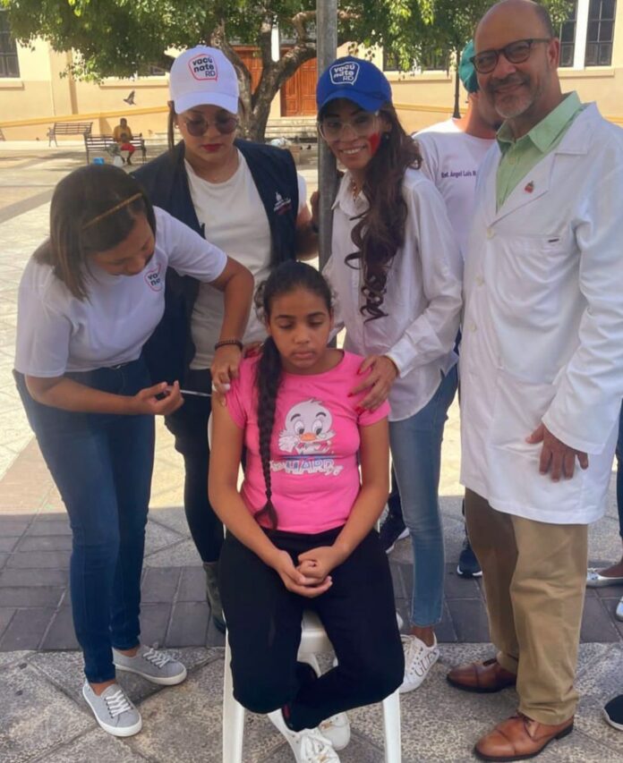 Salud Publica realizó novedosa jornada de vacunación infantil en Puerto Plata