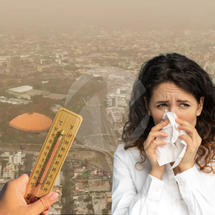 Viernes marcado por calor, escasas lluvias y cielos brumosos por polvo del Sahara
