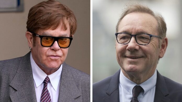 Elton John declara como testigo en el juicio contra Kevin Spacey