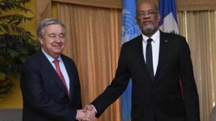 Secretario general de la ONU visita Haití para reclamar apoyo de comunidad internacional