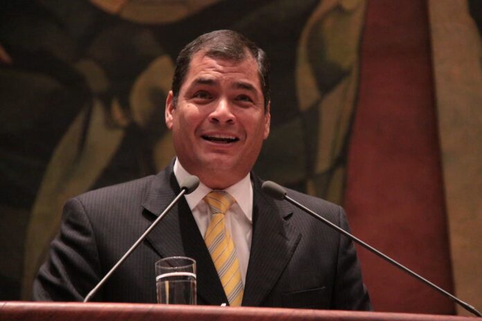 Rafael Correa respaldó la impugnación al reemplazante de Fernando Villavicencio