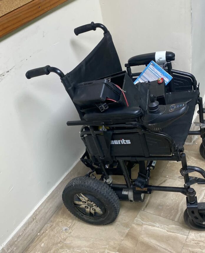 Autoridades incautan cuatro paquetes de cocaína en una silla de rueda, en Punta Cana