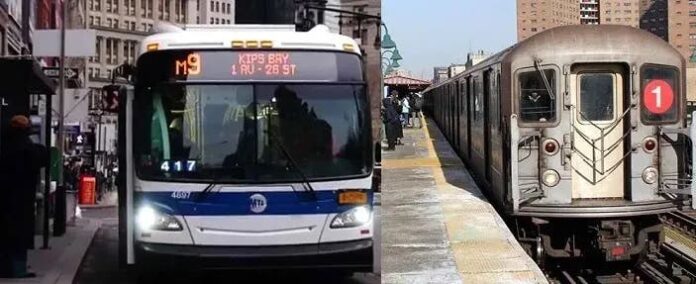 Entra en vigor aumento de autobuses y el metro en NYC