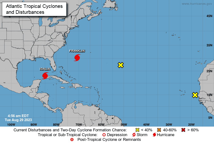 Idalia ya es huracán y se intensificará rápidamente antes de tocar tierra en Florida
