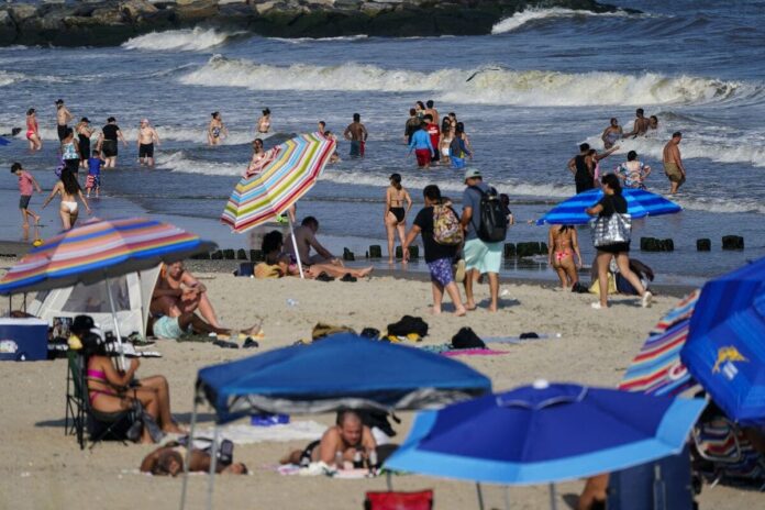 Tiburón muerde a una mujer en una playa de Nueva York